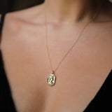 Agrippina Molten Gold Pendant | Necklaces - Common Era Jewelry