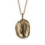 Anne Boleyn Molten Gold Pendant |  Necklaces - Common Era Jewelry