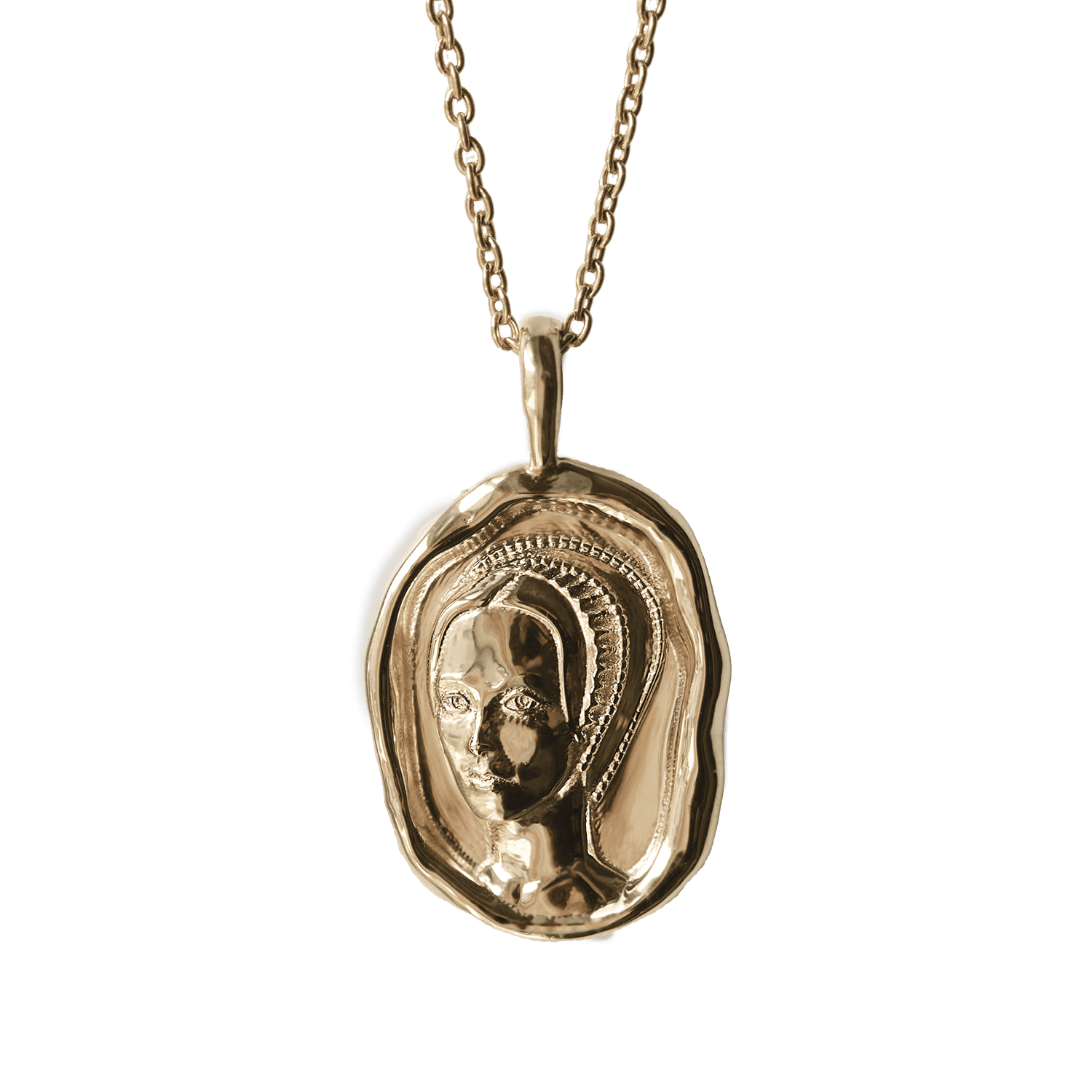 Anne Boleyn Molten Gold Pendant | Necklaces - Common Era Jewelry
