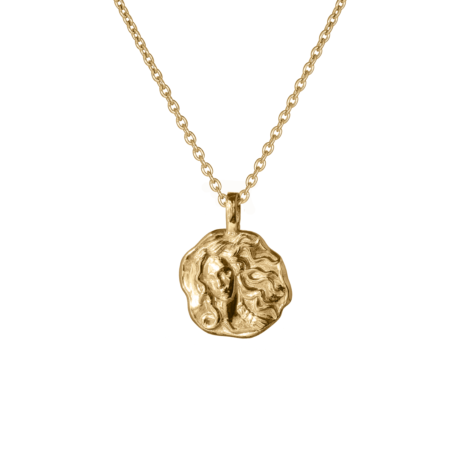 Aphrodite Mini Medallion Necklace | Greek Goddess Jewelry | Common Era Aphrodite Mini Medallion Necklace | Greek Goddess Jewelry | Common Era