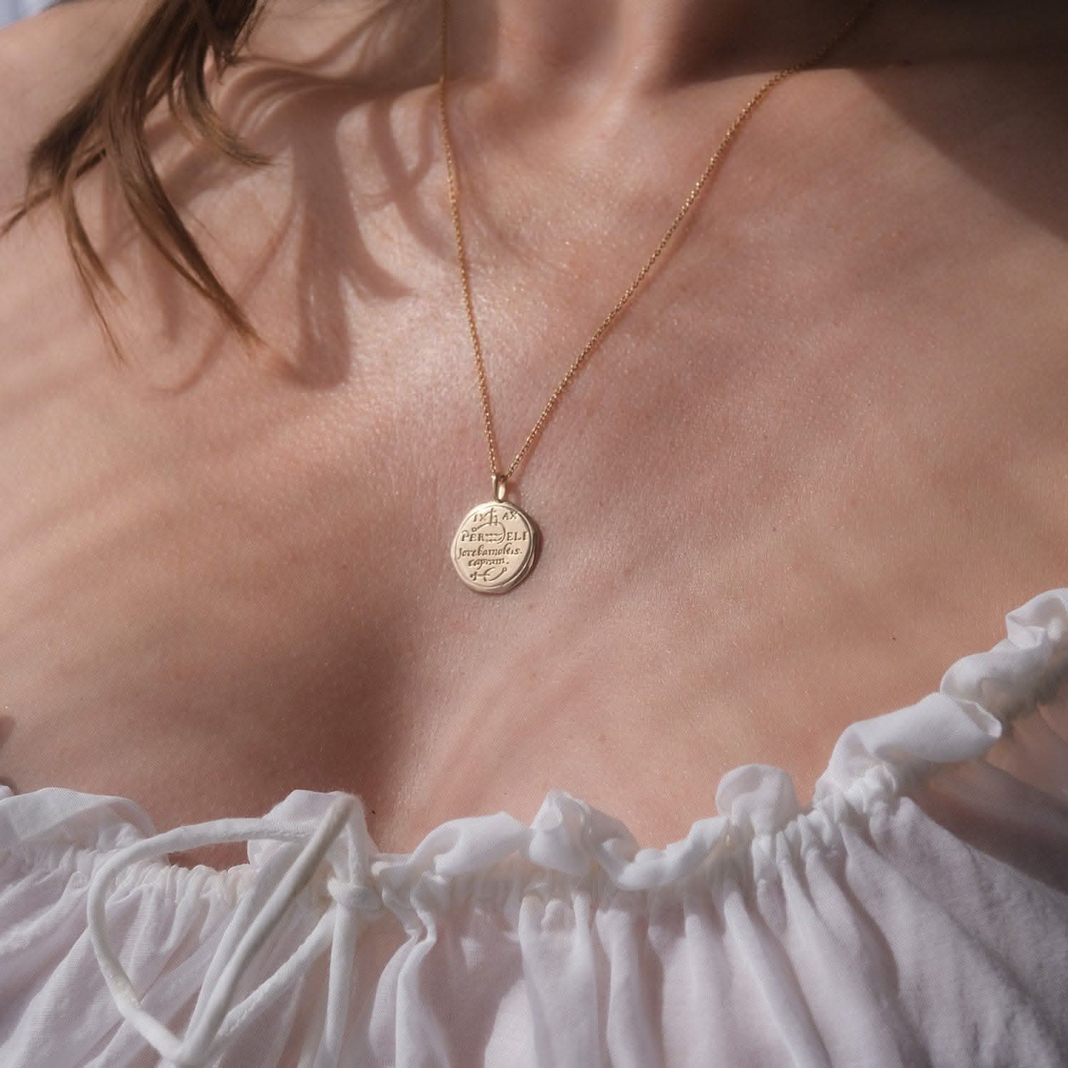 Aquarius Alchemical Zodiac Pendant | Necklaces - Common Era Jewelry