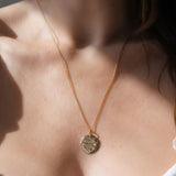 Aquarius Alchemical Zodiac Pendant | Necklaces - Common Era Jewelry