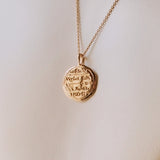 Capricorn Alchemical Zodiac Pendant | Necklaces - Common Era Jewelry