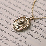 Cassandra of Troy Molten Gold Pendant | Necklaces - Common Era Jewelry