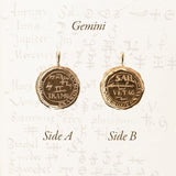 Gemini Alchemical Zodiac Pendant | Necklaces - Common Era Jewelry