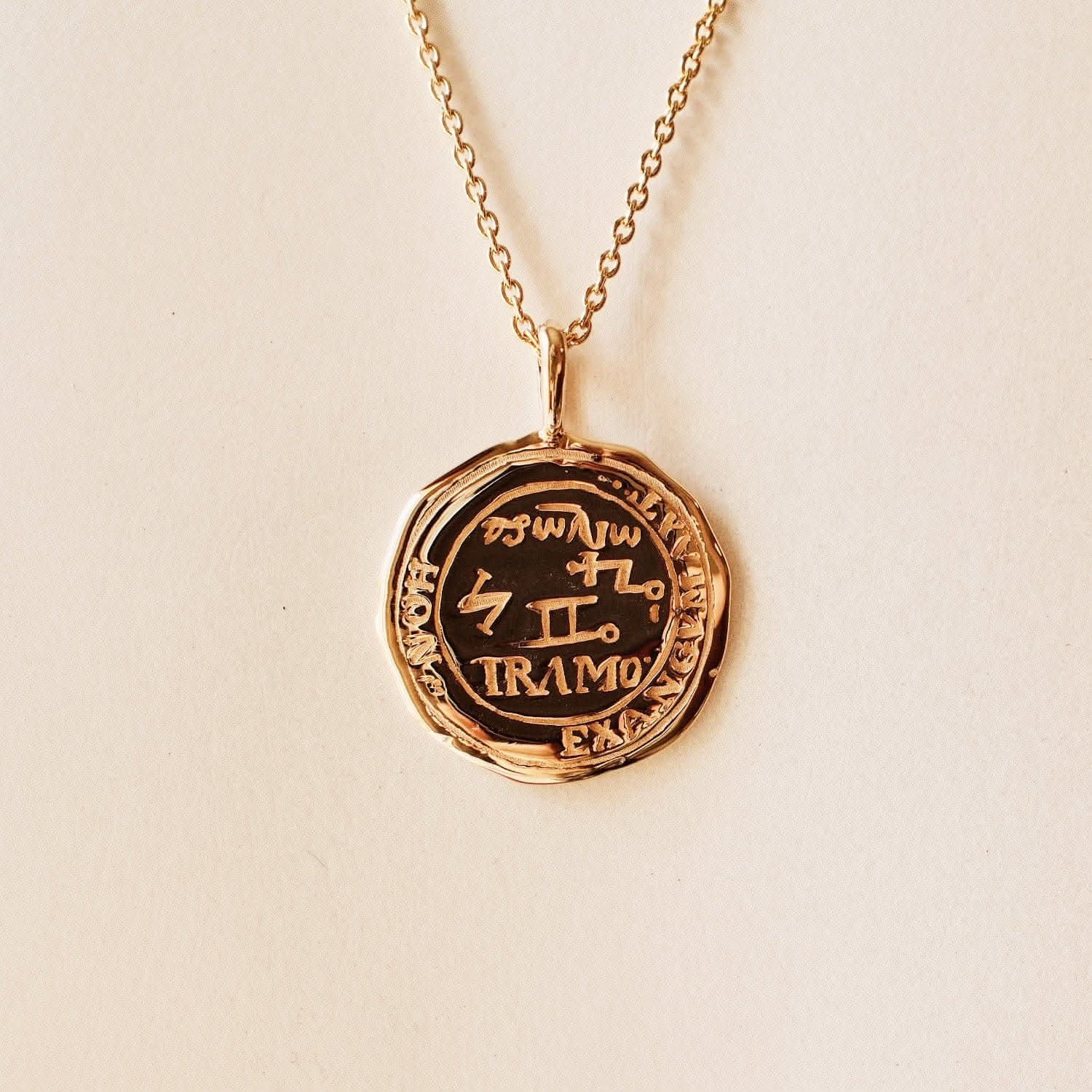 Gemini Alchemical Zodiac Pendant | Necklaces - Common Era Jewelry