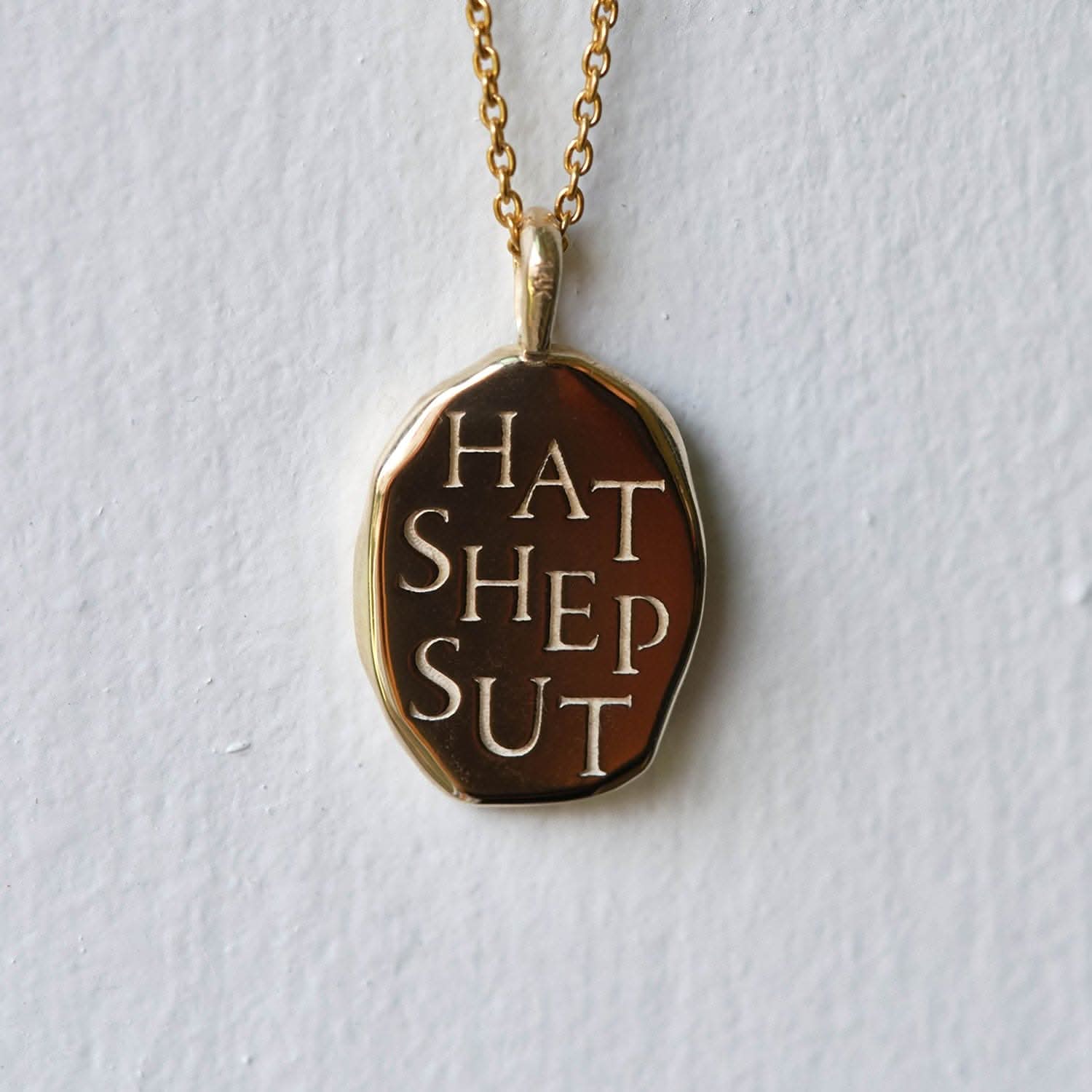 Hatshepsut Molten Gold Pendant | Necklaces - Common Era Jewelry
