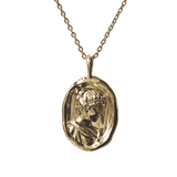 Hypatia Molten Gold Pendant | Necklaces - Common Era Jewelry