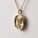 Hypatia Molten Gold Pendant | Necklaces - Common Era Jewelry