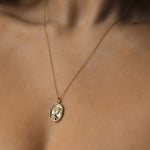 Hypatia Molten Gold Pendant |  Necklaces - Common Era Jewelry