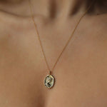 Hypatia Molten Gold Pendant |  Necklaces - Common Era Jewelry