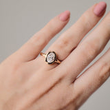 Lavinia Molten Diamond Ring |