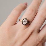 Lavinia Molten Diamond Ring |