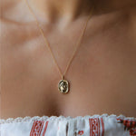 Livia Molten Gold Pendant |  Necklaces - Common Era Jewelry
