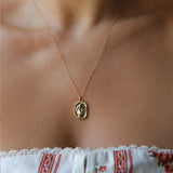 Livia Molten Gold Pendant | Necklaces - Common Era Jewelry