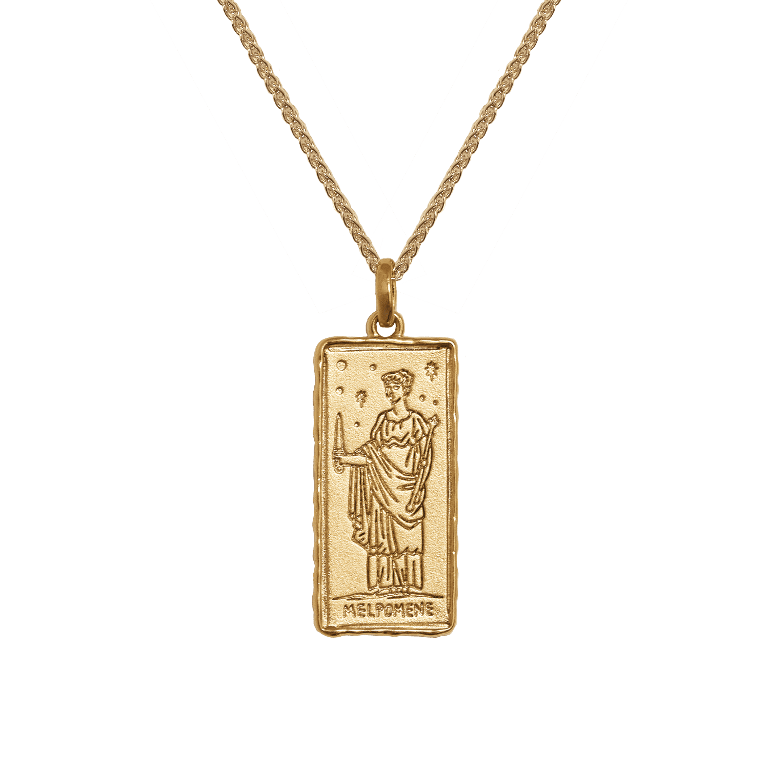 Melpomene Muse of Drama Necklace | Necklaces - Common Era Jewelry