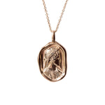 Agrippina Molten Gold Pendant |  Necklaces - Common Era Jewelry