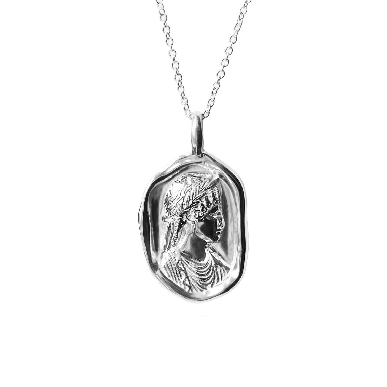 Agrippina Molten Gold Pendant | Necklaces - Common Era Jewelry