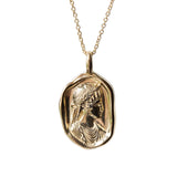 Agrippina Molten Gold Pendant | Necklaces - Common Era Jewelry