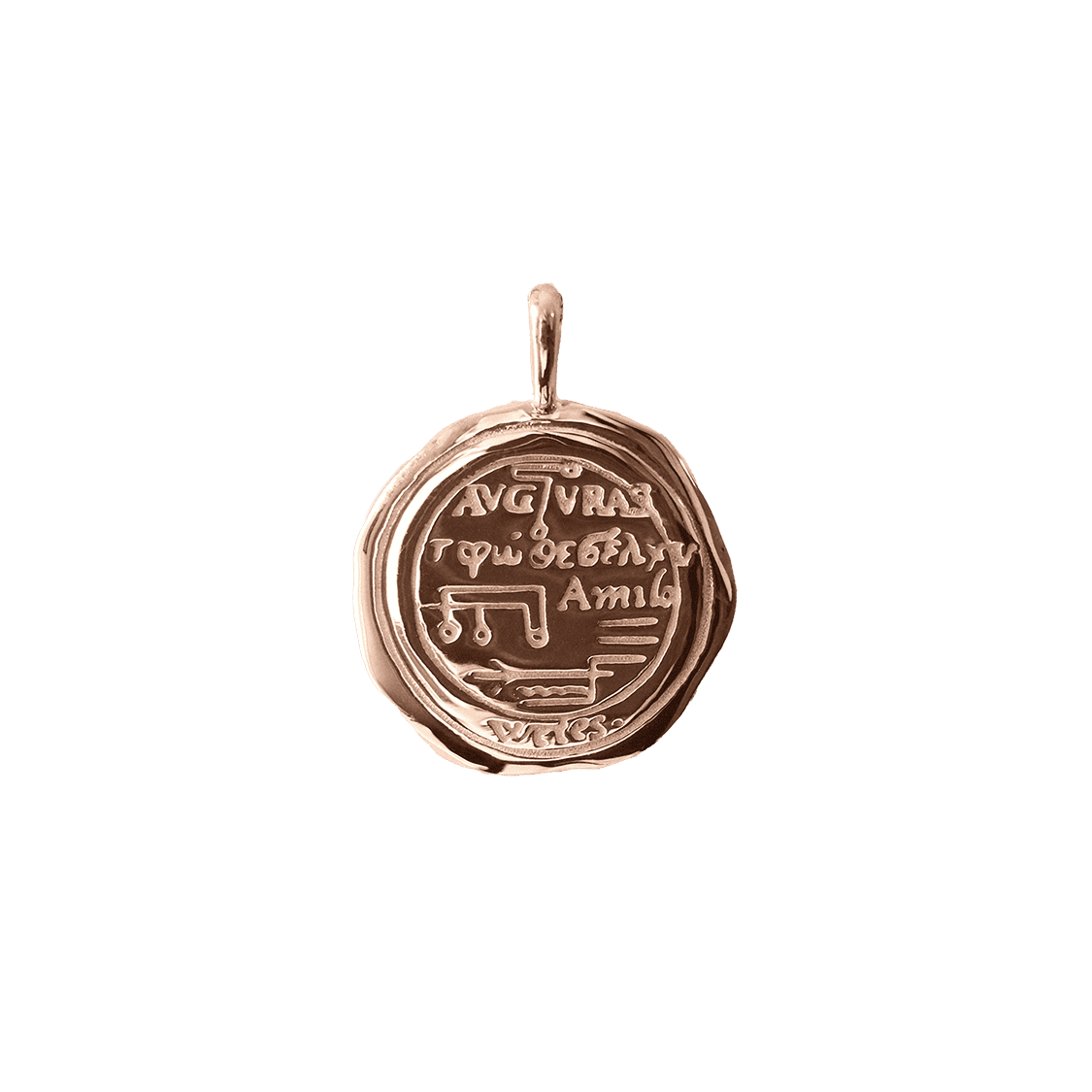 Aquarius Alchemical Zodiac Pendant | Necklaces - Common Era Jewelry
