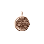 Aquarius Alchemical Zodiac Pendant |  Necklaces - Common Era Jewelry