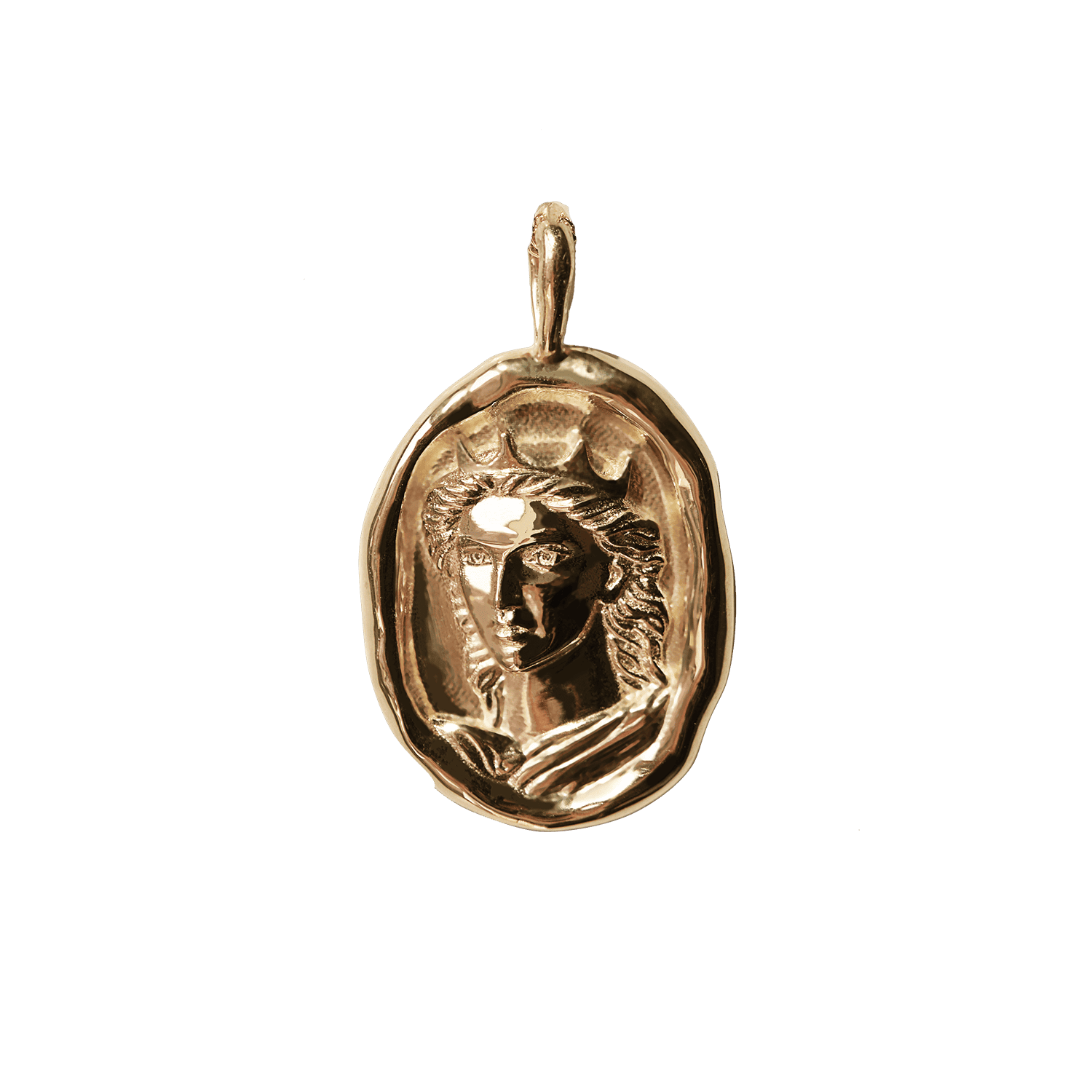 Boudica Molten Gold Pendant | Necklaces - Common Era Jewelry