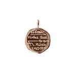 Capricorn Alchemical Zodiac Pendant |  Necklaces - Common Era Jewelry