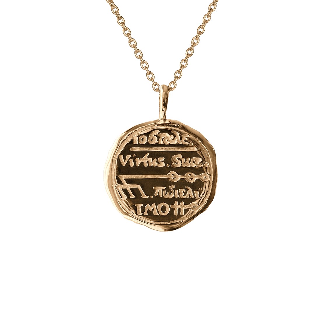 Capricorn Alchemical Zodiac Pendant | Necklaces - Common Era Jewelry