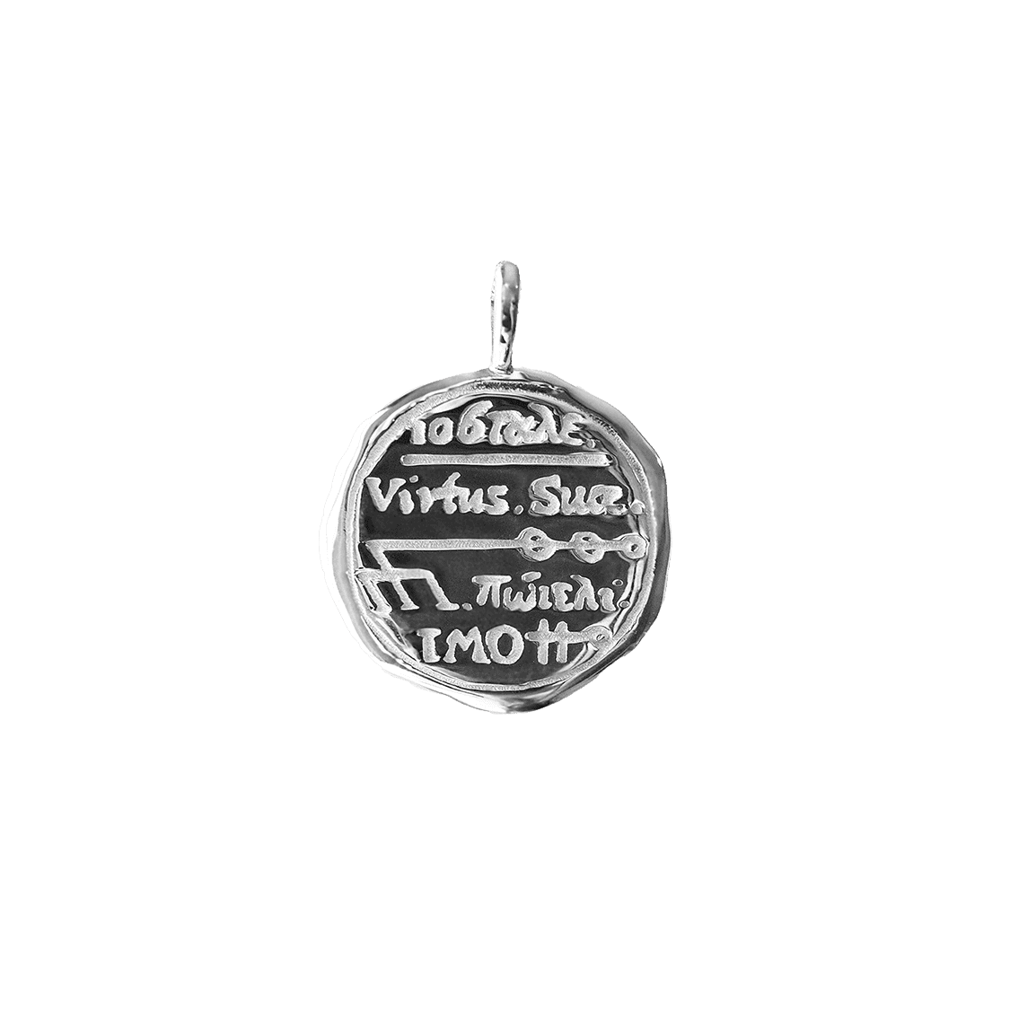 Capricorn Alchemical Zodiac Pendant | Necklaces - Common Era Jewelry