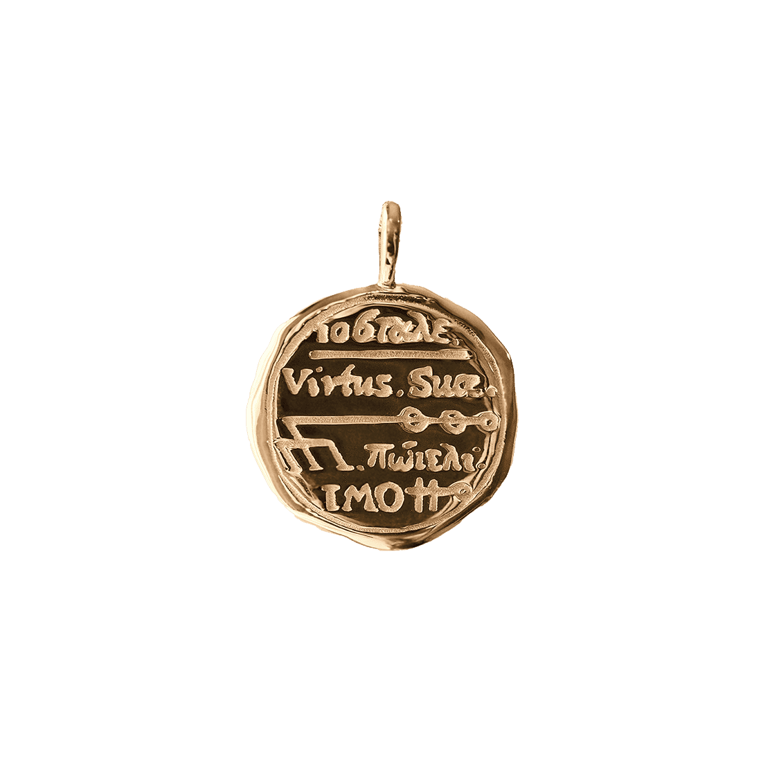 Capricorn Alchemical Zodiac Pendant | Necklaces - Common Era Jewelry