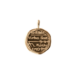 Capricorn Alchemical Zodiac Pendant |  Necklaces - Common Era Jewelry