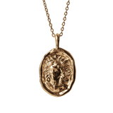 Cassandra of Troy Molten Gold Pendant | Necklaces - Common Era Jewelry