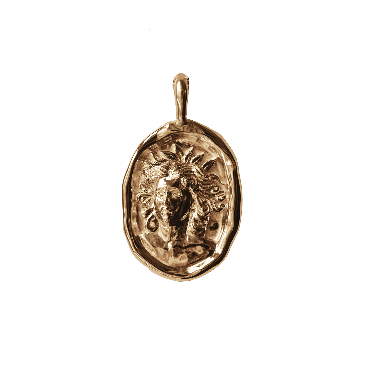 Cassandra of Troy Molten Gold Pendant | Necklaces - Common Era Jewelry