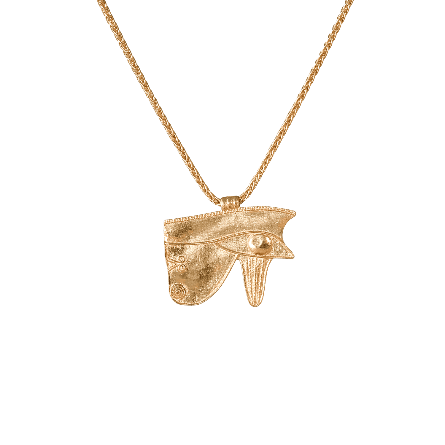 Eye of Horus Gold Talisman Necklace | Necklaces - Common Era Jewelry