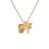 Eye of Horus Gold Talisman Necklace | Necklaces - Common Era Jewelry