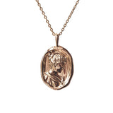 Hypatia Molten Gold Pendant | Necklaces - Common Era Jewelry