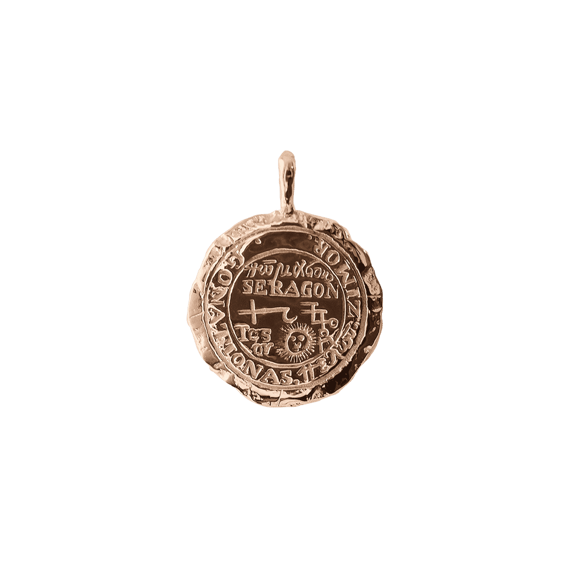 Leo Alchemical Zodiac Pendant | Necklaces - Common Era Jewelry
