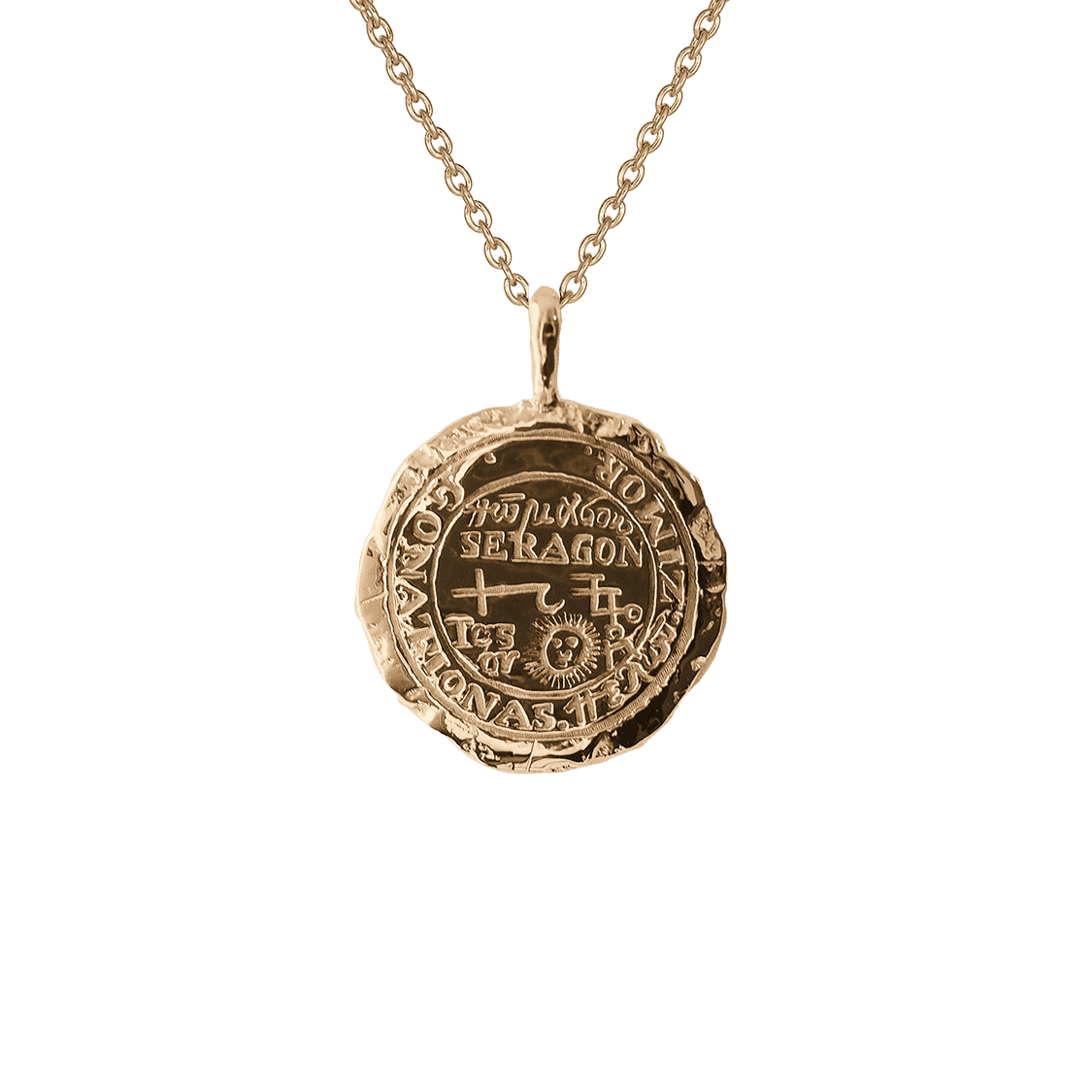 Leo Alchemical Zodiac Pendant | Necklaces - Common Era Jewelry
