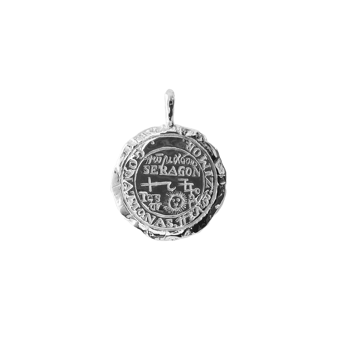 Leo Alchemical Zodiac Pendant | Necklaces - Common Era Jewelry