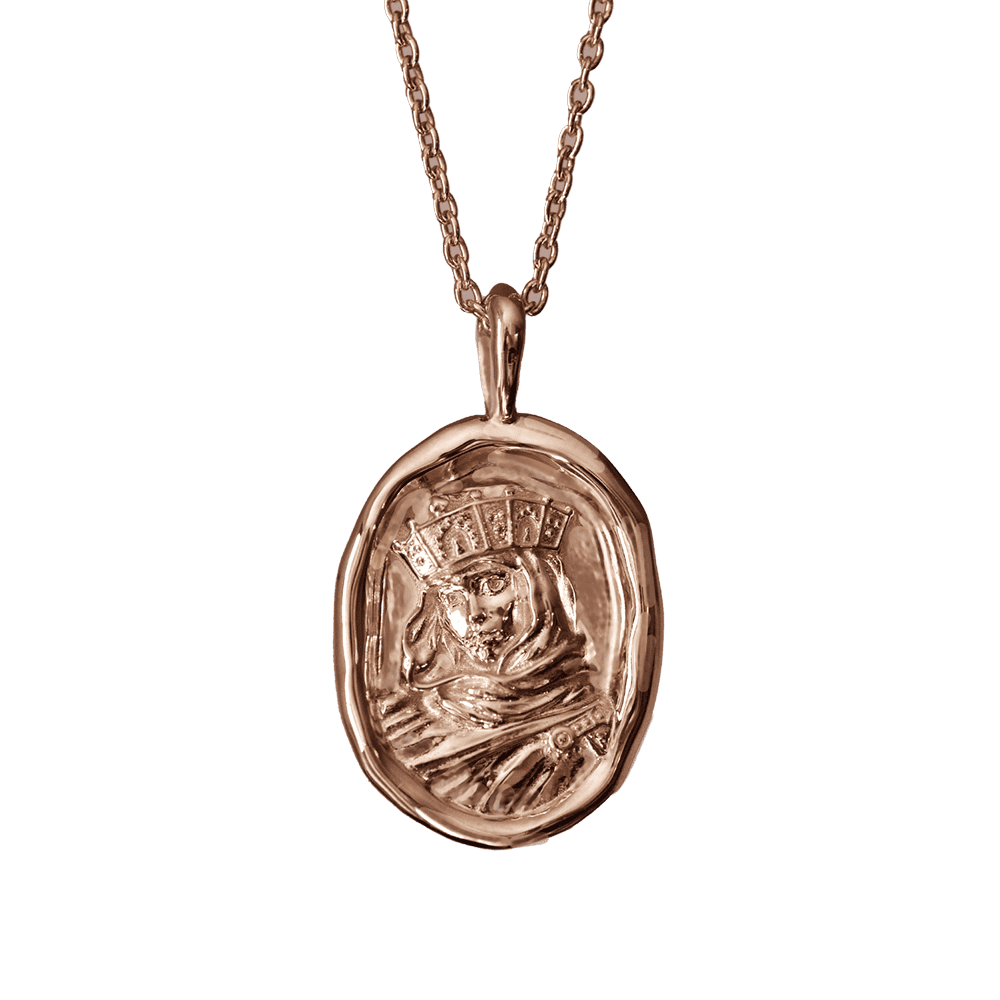 Olga of Kiev Molten Gold Pendant | Necklaces - Common Era Jewelry