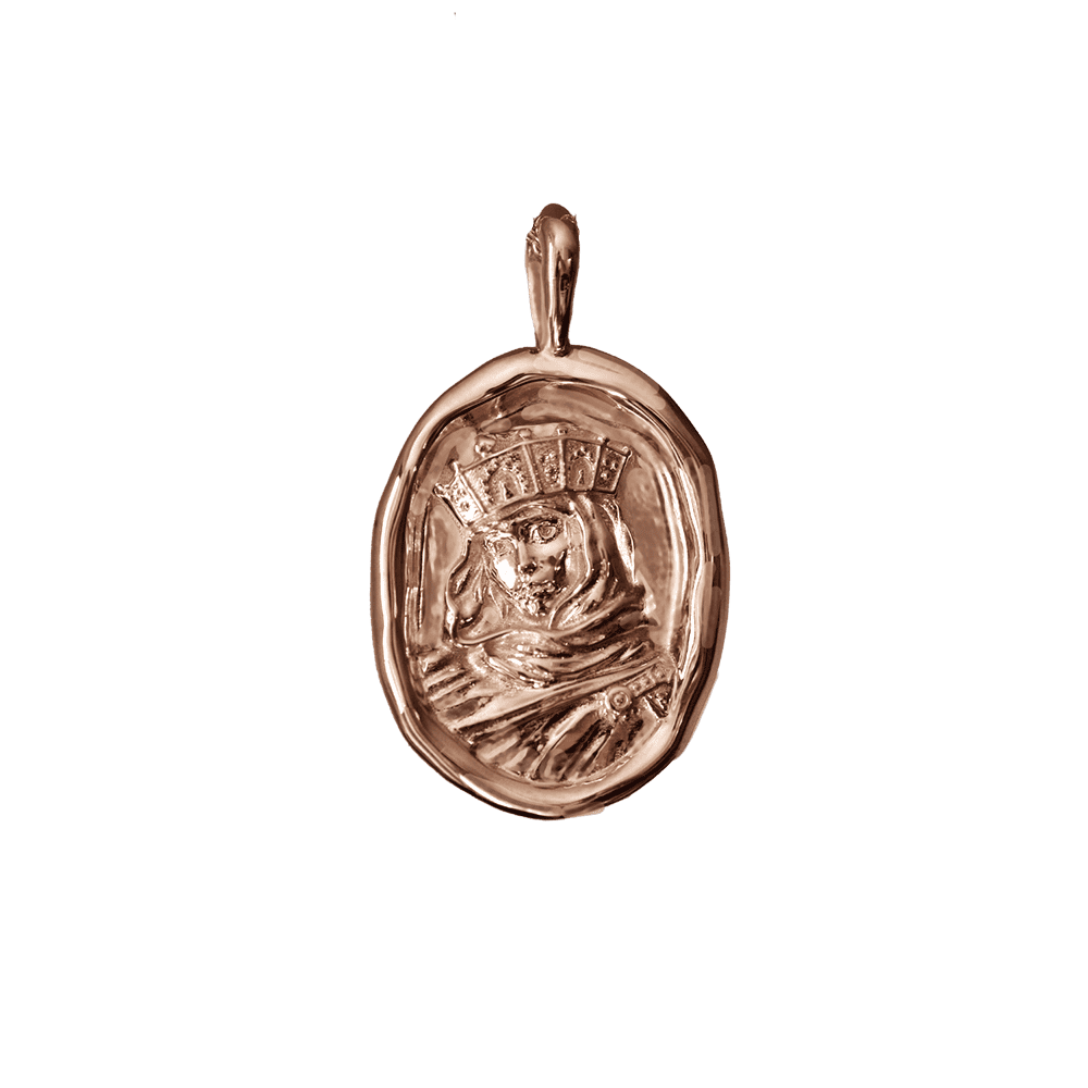 Olga of Kiev Molten Gold Pendant | Necklaces - Common Era Jewelry
