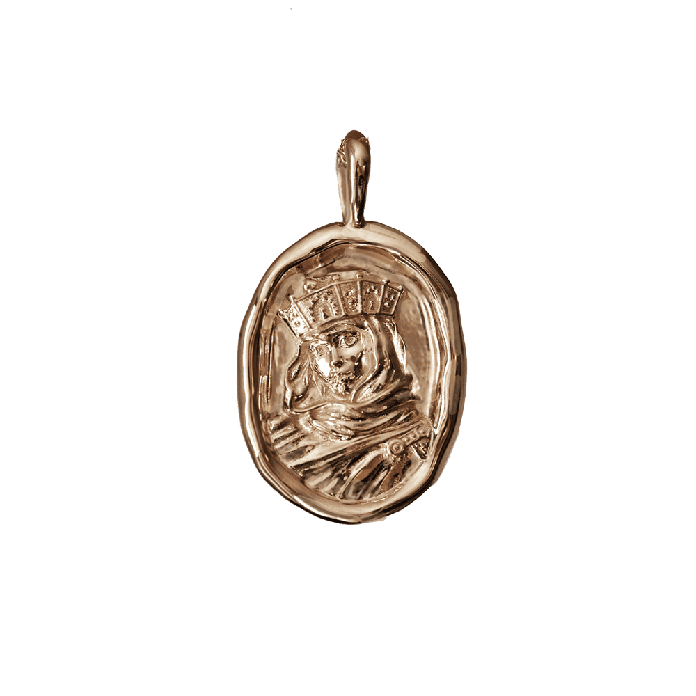 Olga of Kiev Molten Gold Pendant | Necklaces - Common Era Jewelry