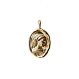 Pandora Molten Gold Pendant | Necklaces - Common Era Jewelry