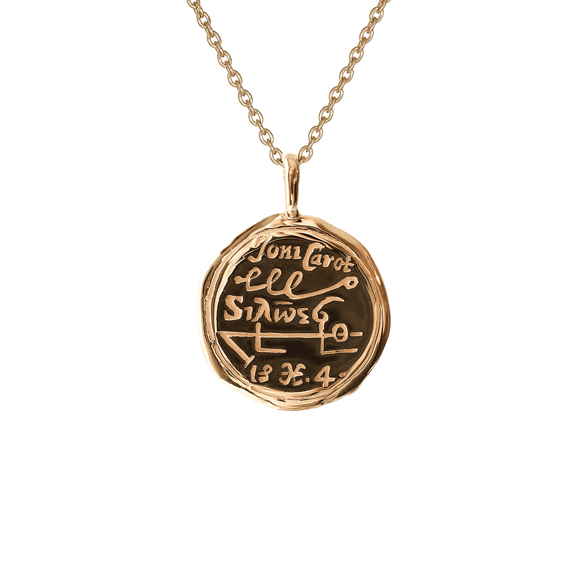 Pisces Alchemical Zodiac Pendant | Necklaces - Common Era Jewelry