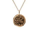 Pisces Alchemical Zodiac Pendant |  Necklaces - Common Era Jewelry