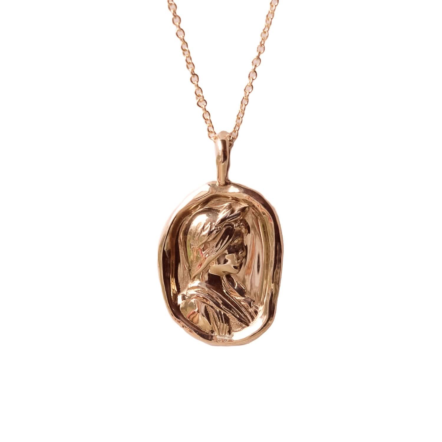 Sappho Molten Gold Pendant | Necklaces - Common Era Jewelry