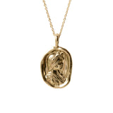 Sappho Molten Gold Pendant | Necklaces - Common Era Jewelry