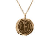 Virgo Alchemical Zodiac Pendant | Necklaces - Common Era Jewelry