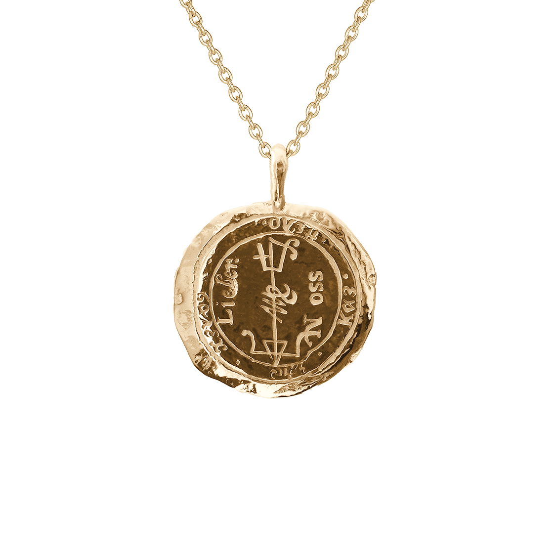 Virgo Alchemical Talisman Necklace | 17th Century Zodiac Sigil Virgo Alchemical Talisman Necklace | 17th Century Zodiac Sigil
