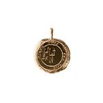 Virgo Alchemical Zodiac Pendant |  Necklaces - Common Era Jewelry